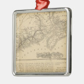 メイン中央鉄道 メタルオーナメント (左)