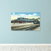 メイン中央駅 キャンバスプリント (インサイチュ (ウッドフロア))