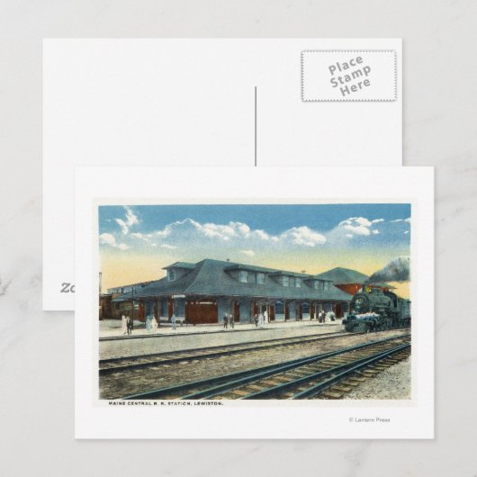 メイン中央駅 ポストカード (正面/裏面)