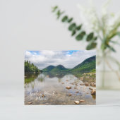 メイン州のアカディア国立公園にあるジョーダン・ポンド ポストカード (スタンド正面)