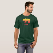 メイン州のクマ Tシャツ (正面フル)