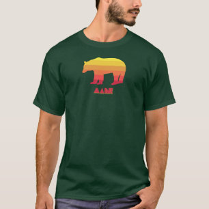 メイン州のクマ Tシャツ