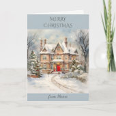 メイン州のクリスマス シーズンカード (正面)