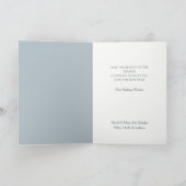 メイン州のクリスマス シーズンカード (内部)