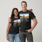 メイン州のドブリングポイント灯台 Tシャツ (ユニセックス)