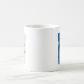 メイン州のナブル灯台の冬 コーヒーマグカップ (中央)