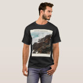 メイン州のハイクリフコーストbyウィンスローホーマーアブストラック tシャツ (正面フル)