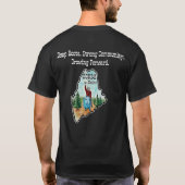 メイン州のバニヤン Tシャツ (裏面)