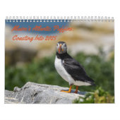 メイン州のパフィン： 2025年のカレンダーにコースト カレンダー (カバー)