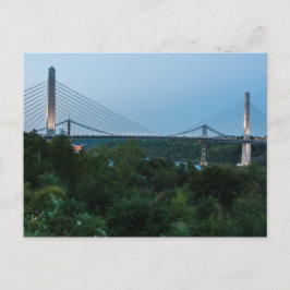 メイン州のペノスコットナローとワルド・ハンコックの橋 ポストカード