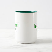 メイン州のマニアック ツートーンマグカップ (中央)