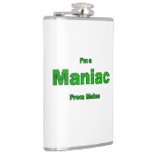 メイン州のマニアック フラスク (右)