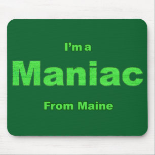 メイン州のマニアック マウスパッド