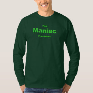 メイン州のマニアック Tシャツ