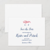 メイン州のロブスター Save the Date セーブザデート (正面/裏面)
