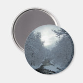 メイン州の冬 マグネット (正面/裏面)