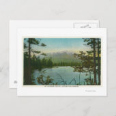 メイン州の山カターディン州ロッフェストピーク ポストカード (正面/裏面)