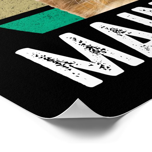 メイン州の方が暮らしが好い ポスター (角)