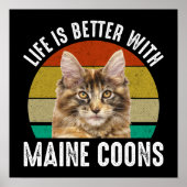 メイン州の方が暮らしが好い ポスター (正面)