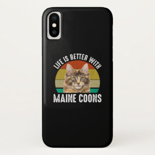 メイン州の方が暮らしが好い iPhone X ケース