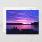 メイン州の日の出!!! ポストカード (正面/裏面)