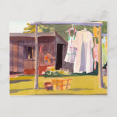 メイン州の洗濯の日 ポストカード (正面)