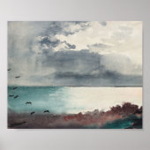 メイン州の海岸のブレイクストーム | ウィンズローホーマー ポスター (正面)
