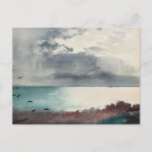 メイン州の海岸のブレイクストーム | ウィンズローホーマー ポストカード (正面)