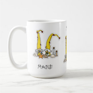 メイン州の海岸 - ウェルカム・ノーム コーヒーマグカップ