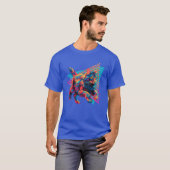 メイン州の猫 80年代 90年代 男の子 Tシャツ (正面フル)