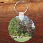 メイン州の秋 キーホルダー (正面)