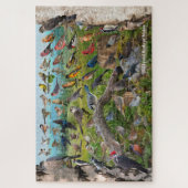 メイン州の裏庭の鳥 ジグソーパズル (縦)