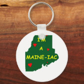 メイン州のIACだ キーホルダー (正面)