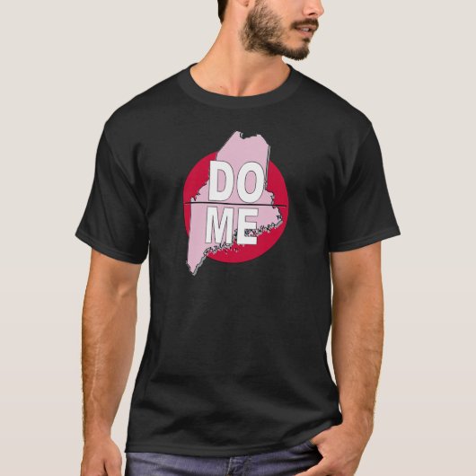 メイン州へ Tシャツ (正面)