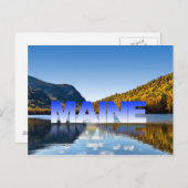 メイン州を訪問 ポストカード (正面/裏面)