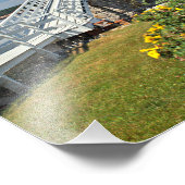 メイン州アイルオハウのロビンソンポイントライトハウス フォトプリント            (角)