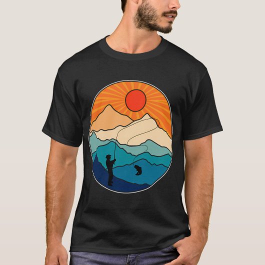 メイン州アカディアのロブスター漁船ハーバー Tシャツ (正面)