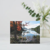 メイン州アカディア国立公園イーグル湖 ポストカード (スタンド正面)
