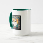 メイン州アカディア国立公園 |パフィン マグカップ (正面左)