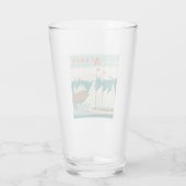 メイン州アカディア国立公園 |帆船とクジラ タンブラーグラス (裏面)