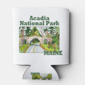 メイン州アカディア国立公園 缶クーラー (裏面)