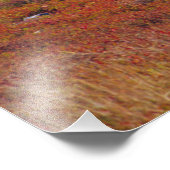 メイン州アメリカ合衆国NAブルーベリーバレン。 フォトプリント (角)