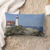 メイン州エリザベス岬,ポートランドヘッドライト ランバークッション (ブランケット)