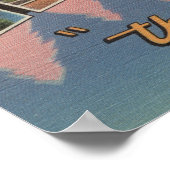 メイン州エルズワース – ラージレターシーン ポスター (角)