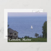 メイン州カムデンのはがき ポストカード (正面/裏面)