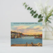 メイン州ケネブンクポートKen-River Boat Landing ポストカード (スタンド正面)