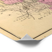 メイン州ケネベック郡 ポスター (角)