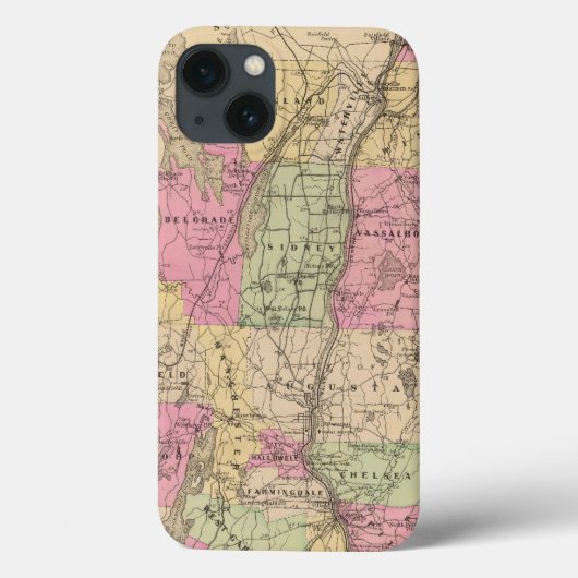 メイン州ケネベック郡 Case-Mate iPhoneケース (裏面)
