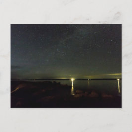 メイン州ゴールズボロ湾の夜空 ポストカード