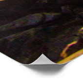 メイン州ゴールズボロ湾の明るい朝 ポスター (角)